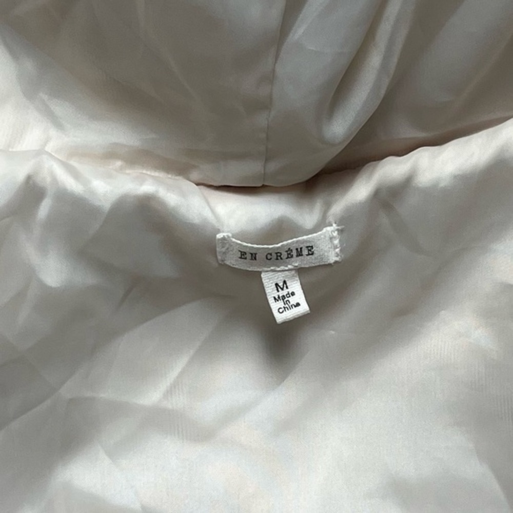 Em Creme fur coat size medium - Picture 4 of 9